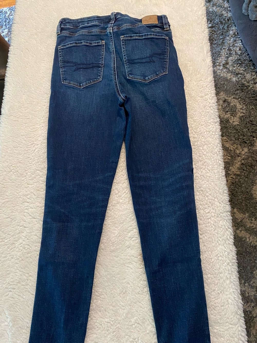 American Eagle Outfitters Dark Blue Skinny Jeans
